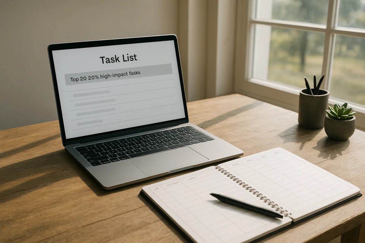 80 20 Rule for Productivity